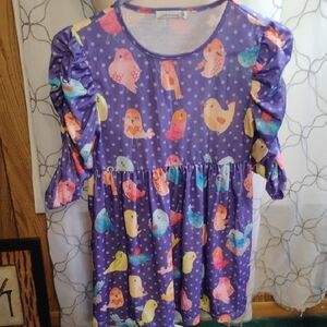 Girls' Sunshine Swing Spring Dress